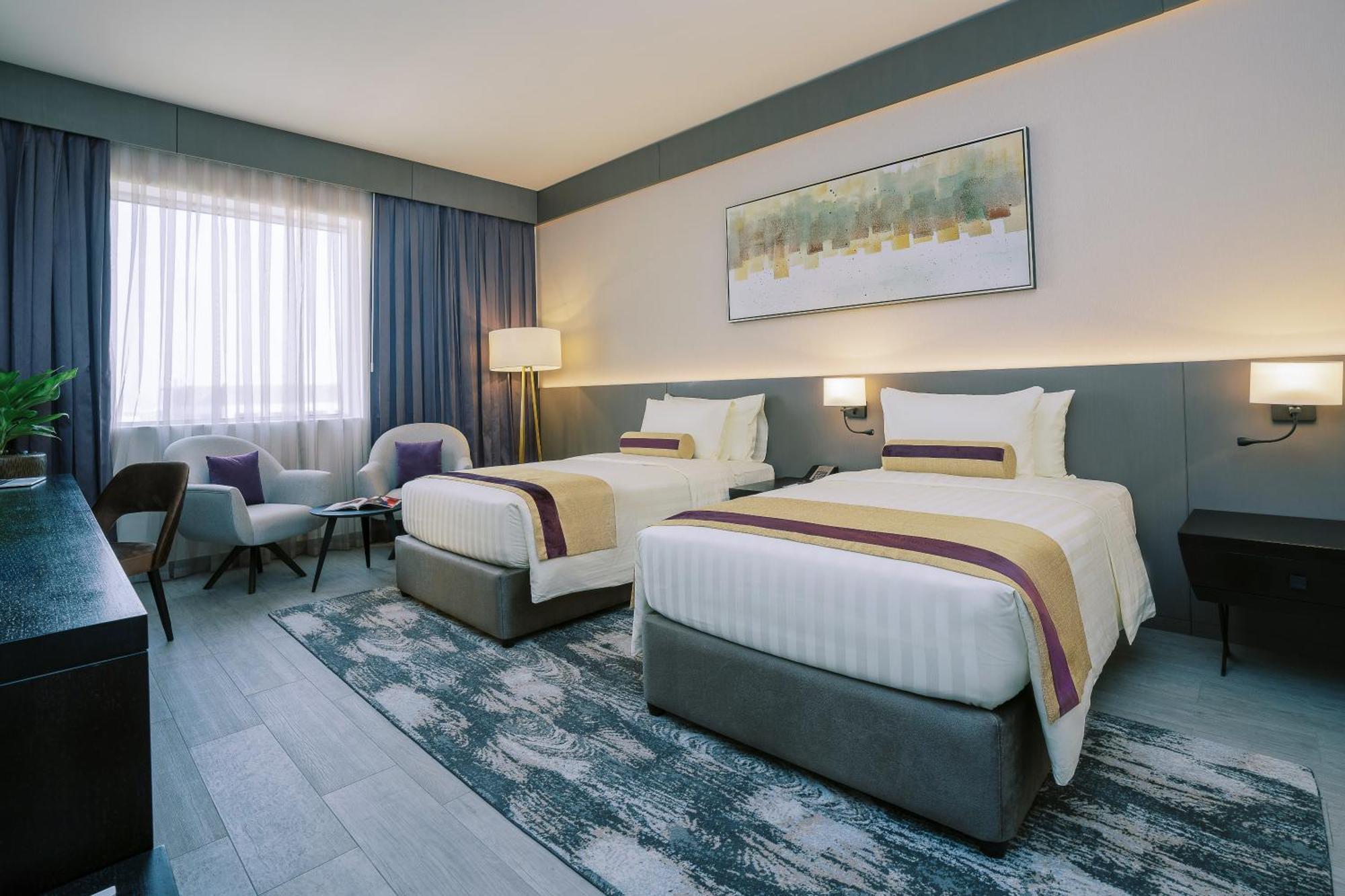 Khalidia Palace Hotel Dubai By Mourouj Gloria ภายนอก รูปภาพ Deluxe Twin