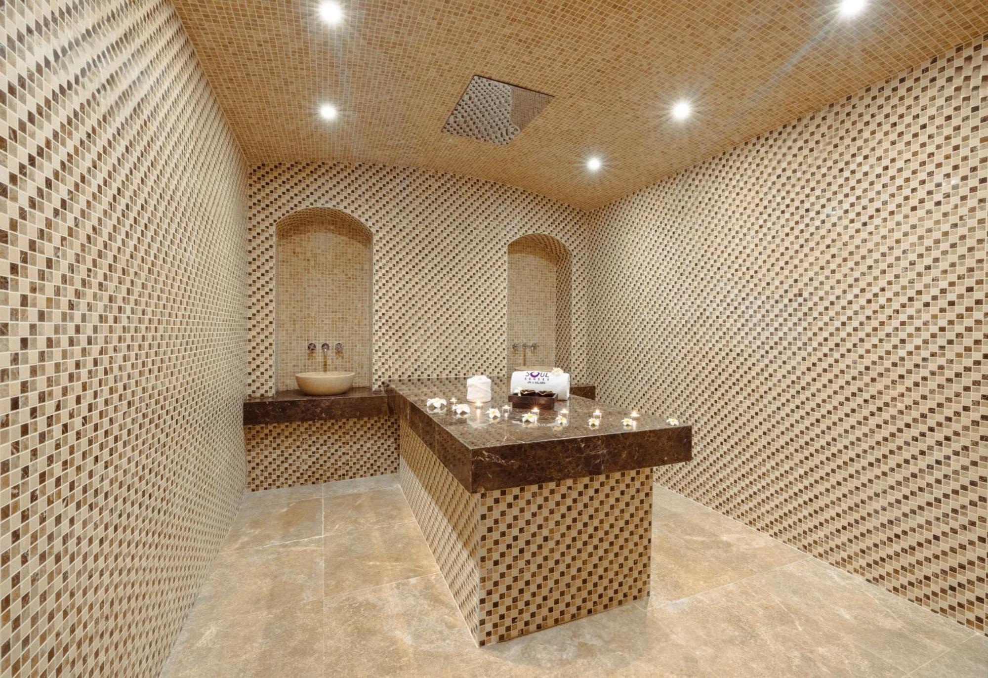 Khalidia Palace Hotel Dubai By Mourouj Gloria ภายนอก รูปภาพ Turkish bath